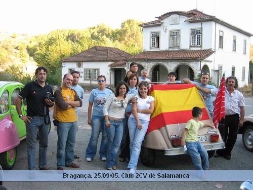 Encuentro 2CV en Bragança (Portugal) Septiembre 2005