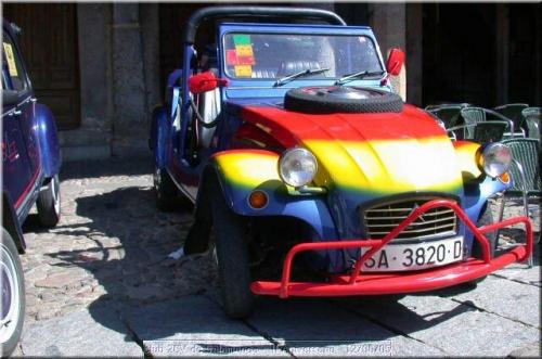 II Aniversario del Club 2CV de Salamanca. Junio 2005