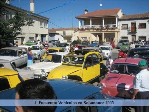II Encuentro de vehículos clásicos en la Vellés. Agosto 2005