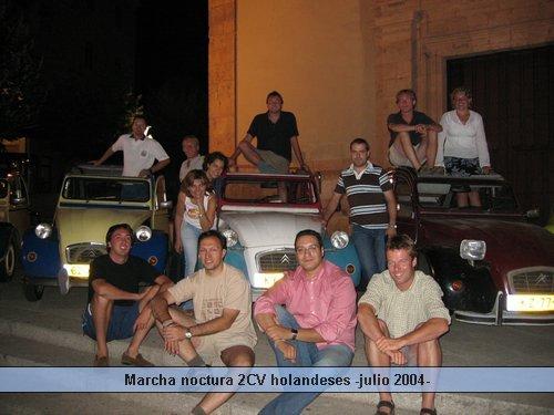 Marcha Holandesa en Salamanca. Julio 2004